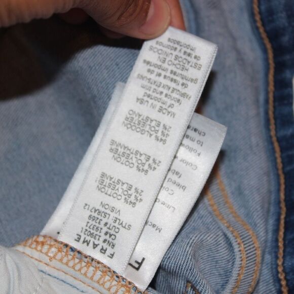 Frame Le Skinny De Jeanne Jeans Women Size 29 - Picture 11 of 14